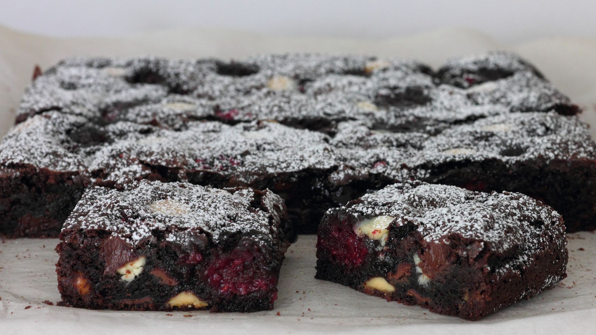 Triple Chocolate Raspberry Brownie Recipe
